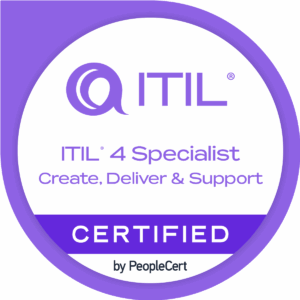 ITIL 4 Specialist: Create, Deliver and Support